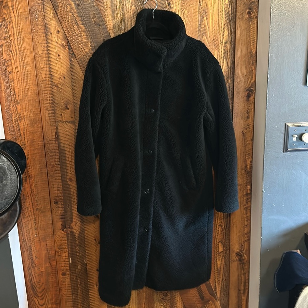 Furry fleece Gap coat